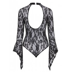 Skinny Lace Hollow Backless Women's Jumpsuit