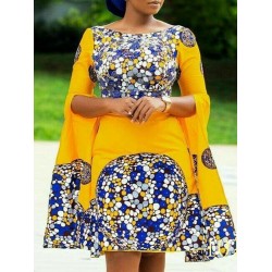 Best Selling Contrast Color Slash Neck Bodycon Dress