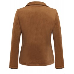 Micro-Elastic Zipper Casual Jacket